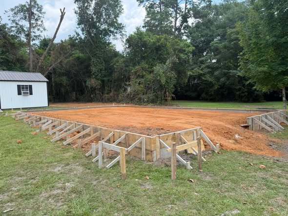Building Widows Oil Ministry is praying over for future ministry use in Laurens County